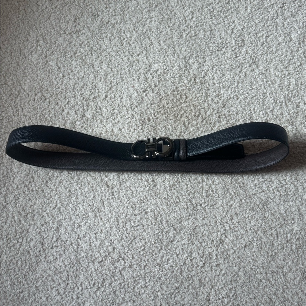 BRAND NEW ferragamo reversible black to brown belt men’s